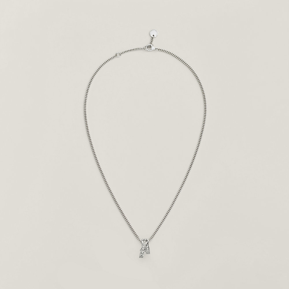 Etriviere pendant - White gold | Hermès UK
